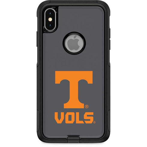 University of Tennessee-Knoxville T Logo Vols on Gray Otterbox Commuter iPhone Skin