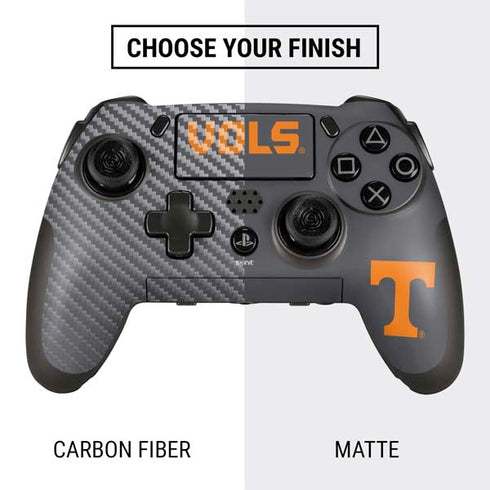 University of Tennessee-Knoxville T Logo Vols on Gray PlayStation Scuf Vantage 2 Controller Skin
