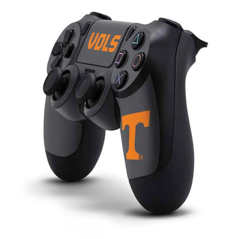University of Tennessee-Knoxville T Logo Vols on Gray PS4 Controller Skin