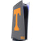 University of Tennessee-Knoxville T Logo Vols on Gray PS5 Digital Edition Console Skin