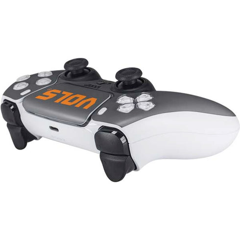 University of Tennessee-Knoxville T Logo Vols on Gray PS5 Controller Skin