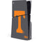 University of Tennessee-Knoxville T Logo Vols on Gray PS5 Slim Disk Console Skin