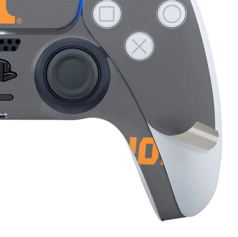 University of Tennessee-Knoxville T Logo Vols on Gray PS5 Slim Digital Edition Bundle Skin