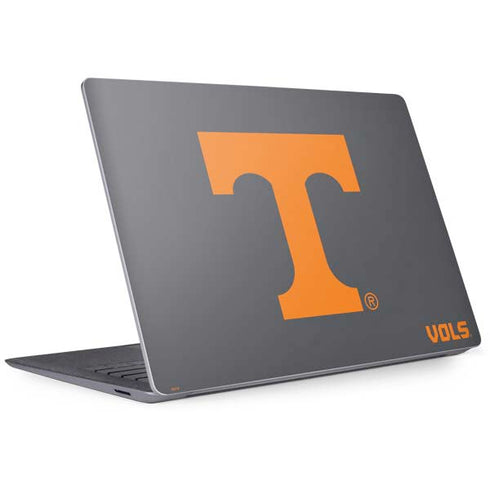 University of Tennessee-Knoxville T Logo Vols on Gray Surface Laptop 3 13.5in Skin
