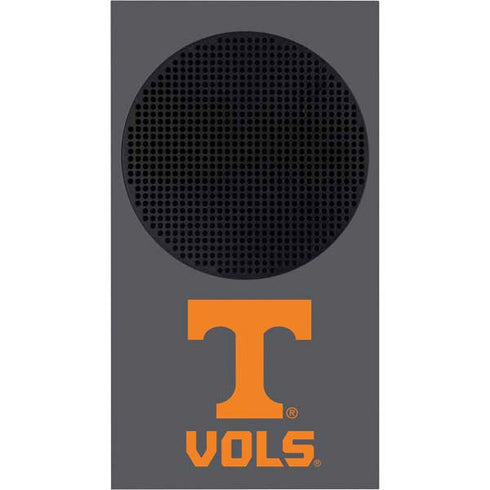 University of Tennessee-Knoxville T Logo Vols on Gray Xbox Series S Console Skin