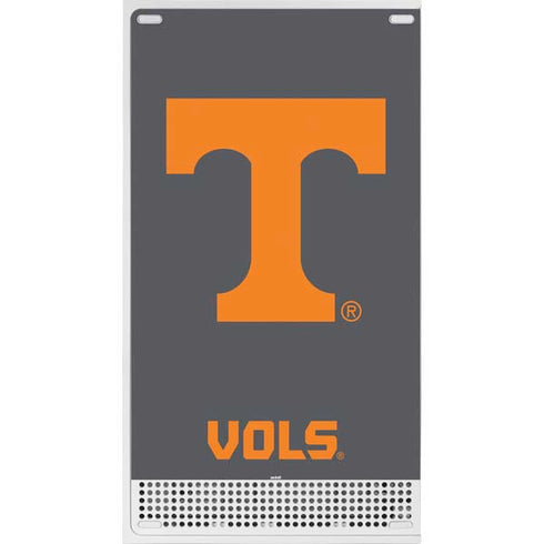 University of Tennessee-Knoxville T Logo Vols on Gray Xbox Series S Console Skin