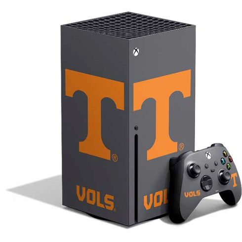 University of Tennessee-Knoxville T Logo Vols on Gray Xbox Series X Bundle Skin