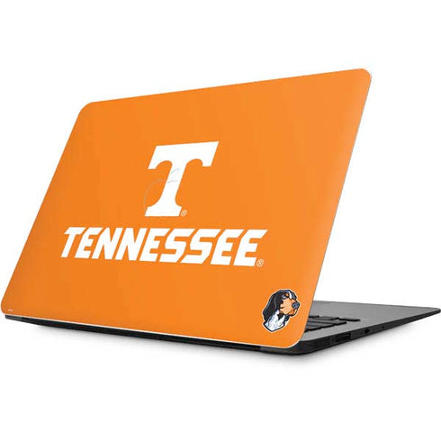 University of Tennessee-Knoxville T Logo on Orange Apple MacBook Skin