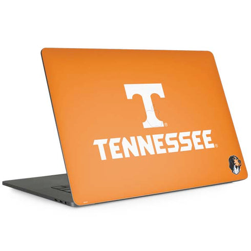 University of Tennessee-Knoxville T Logo on Orange Apple MacBook Pro 15-inch Skin