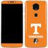 University of Tennessee-Knoxville T Logo on Orange Moto E5 Plus Skin
