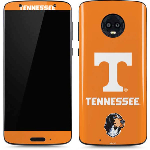 University of Tennessee-Knoxville T Logo on Orange Moto G6 Skin