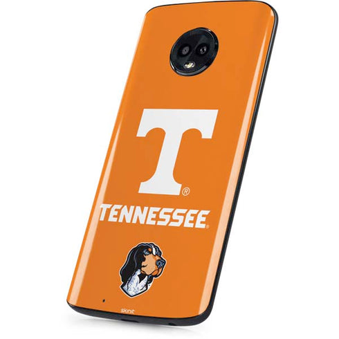 University of Tennessee-Knoxville T Logo on Orange Moto G6 Skin