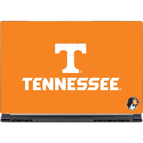 University of Tennessee-Knoxville T Logo on Orange MSI GS65 Stealth Laptop Skin