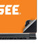 University of Tennessee-Knoxville T Logo on Orange MSI GS65 Stealth Laptop Skin