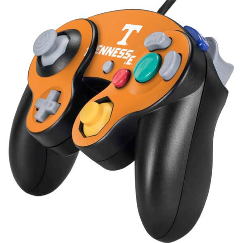 University of Tennessee-Knoxville T Logo on Orange Nintendo GameCube Controller Skin
