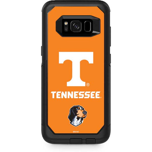 University of Tennessee-Knoxville T Logo on Orange Otterbox Commuter Galaxy Skin
