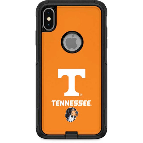 University of Tennessee-Knoxville T Logo on Orange Otterbox Commuter iPhone Skin