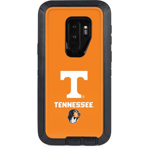 University of Tennessee-Knoxville T Logo on Orange Otterbox Defender Galaxy Skin