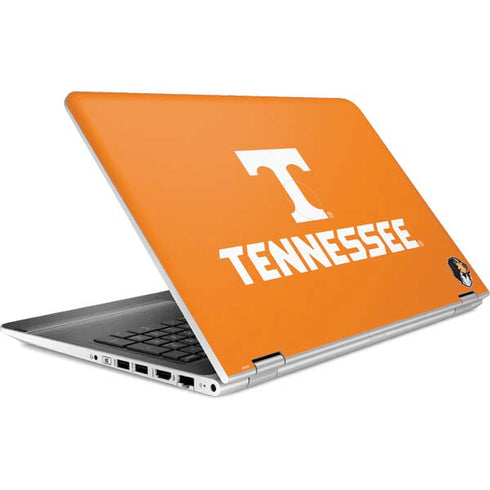 University of Tennessee-Knoxville T Logo on Orange HP Pavilion Skin