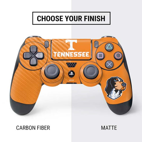 University of Tennessee-Knoxville T Logo on Orange PS4 Controller Skin