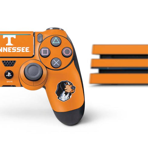 University of Tennessee-Knoxville T Logo on Orange PS4 Pro Bundle Skin