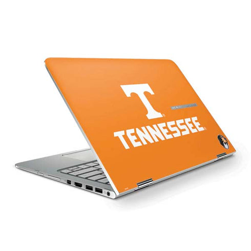University of Tennessee-Knoxville T Logo on Orange HP Spectre Skin