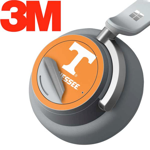 University of Tennessee-Knoxville T Logo on Orange Surface Headphones Skin
