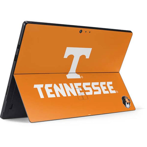 University of Tennessee-Knoxville T Logo on Orange Surface Pro 6 Skin