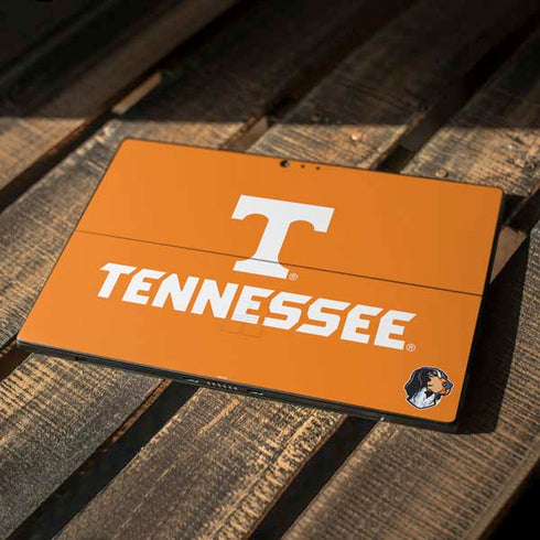 University of Tennessee-Knoxville T Logo on Orange Surface Pro 6 Skin