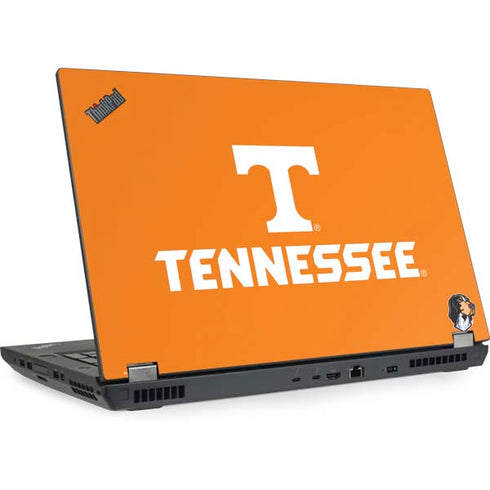 University of Tennessee-Knoxville T Logo on Orange Lenovo ThinkPad Skin