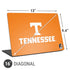 University of Tennessee-Knoxville T Logo on Orange Universal Laptop 16in (13 x 9.4in) Skin