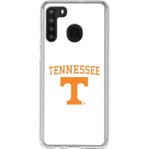University of Tennessee-Knoxville Collegiate Text Galaxy A21 Clear Case