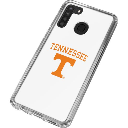 University of Tennessee-Knoxville Collegiate Text Galaxy A21 Clear Case