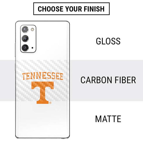 University of Tennessee-Knoxville Collegiate Text Galaxy Note20 5G Skin