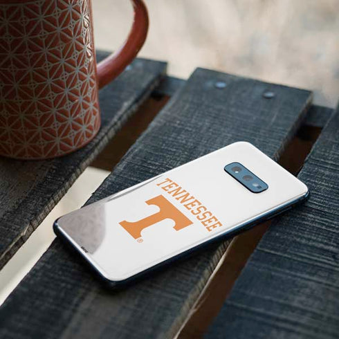 University of Tennessee-Knoxville Collegiate Text Galaxy S10e Skin