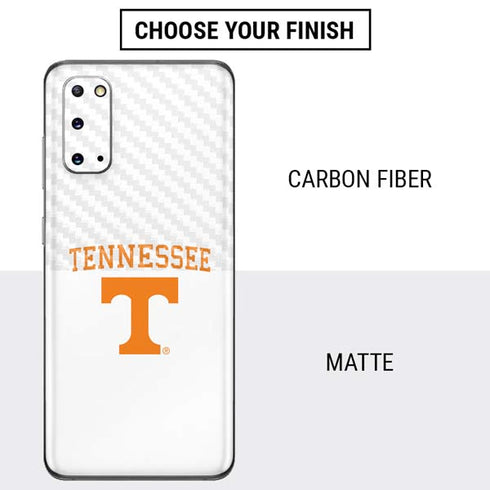 University of Tennessee-Knoxville Collegiate Text Galaxy S20 Skin