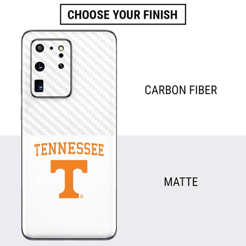 University of Tennessee-Knoxville Collegiate Text Galaxy S20 Ultra 5G Skin