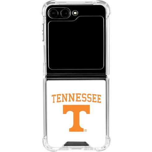 University of Tennessee-Knoxville Collegiate Text Galaxy Z Flip5 5G Clear Case