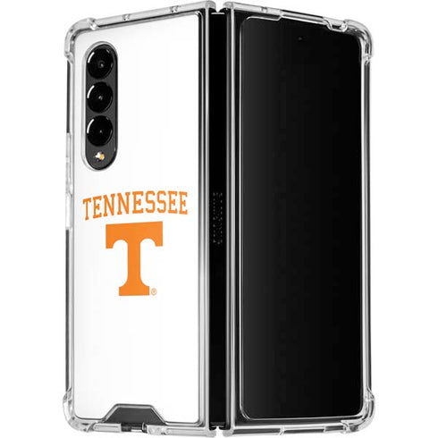 University of Tennessee-Knoxville Collegiate Text Galaxy Z Fold4 5G Clear Case