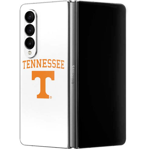 University of Tennessee-Knoxville Collegiate Text Galaxy Z Fold4 5G Skin