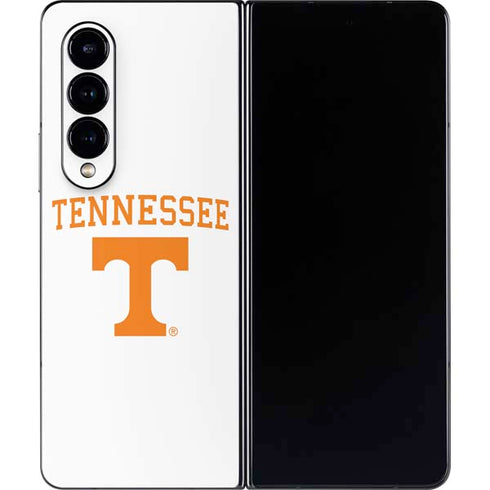 University of Tennessee-Knoxville Collegiate Text Galaxy Z Fold4 5G Skin