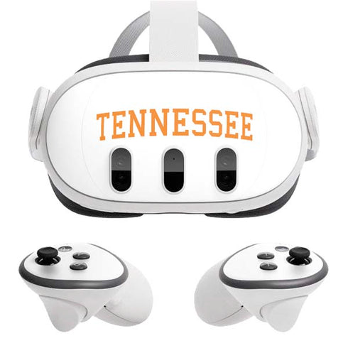 University of Tennessee-Knoxville Collegiate Text Meta Quest 3 Skin