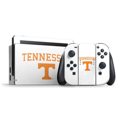University of Tennessee-Knoxville Collegiate Text Nintendo Switch Bundle Skin