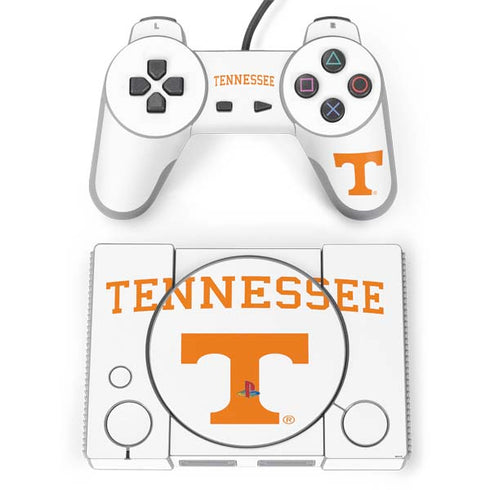 University of Tennessee-Knoxville Collegiate Text PlayStation Classic Bundle Skin