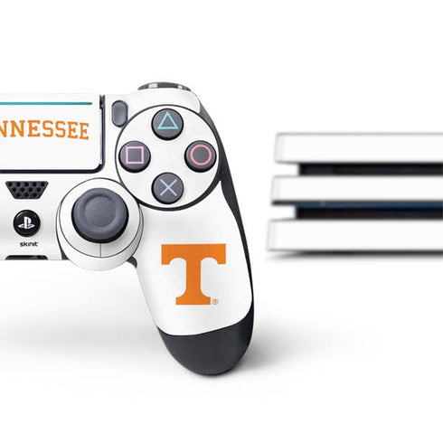 University of Tennessee-Knoxville Collegiate Text PS4 Pro Bundle Skin