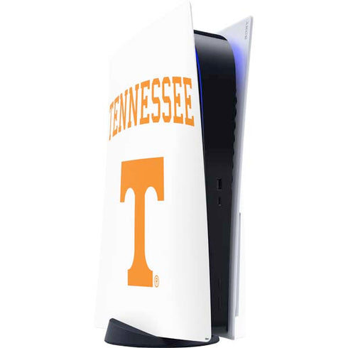 University of Tennessee-Knoxville Collegiate Text PS5 Console Skin