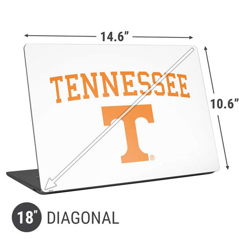 University of Tennessee-Knoxville Collegiate Text Universal Laptop 18in (14.6 x 10.6in) Skin