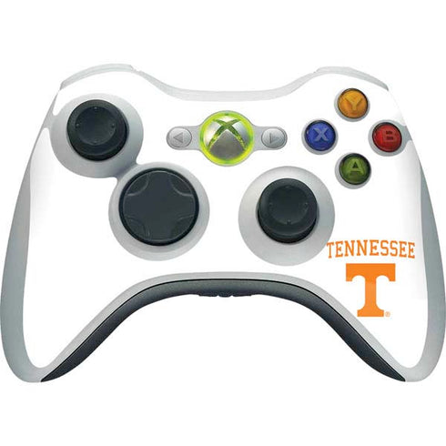 University of Tennessee-Knoxville Collegiate Text Xbox 360 Wireless Controller Skin