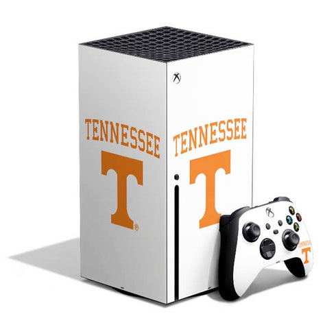 University of Tennessee-Knoxville Collegiate Text Xbox Series X Bundle Skin