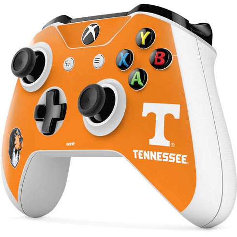 University of Tennessee-Knoxville T Logo on Orange Xbox One S Controller Skin